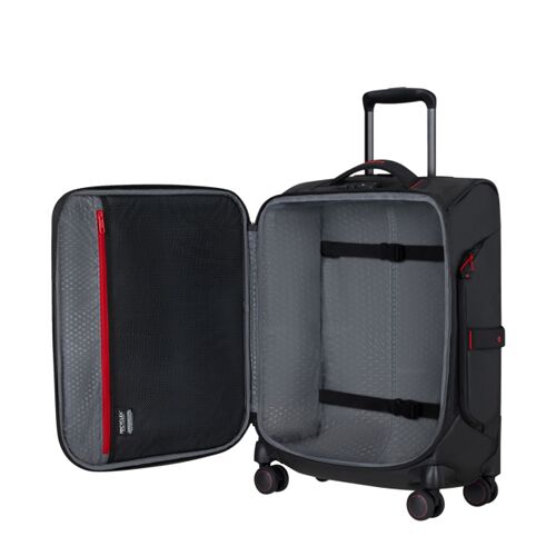 Maleta cabina Samsonite Ecodiver negro | Maletas blandas