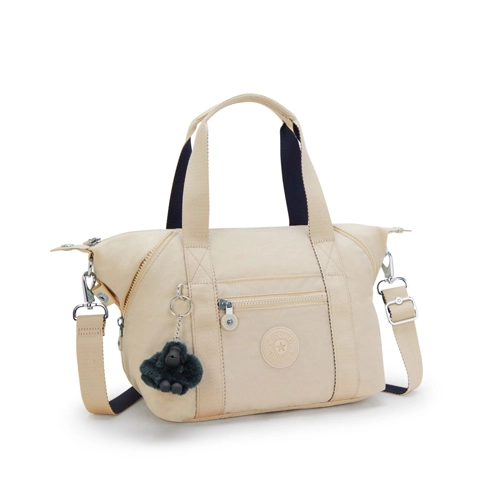 bolso kipling art mini beige | bolso mujer
