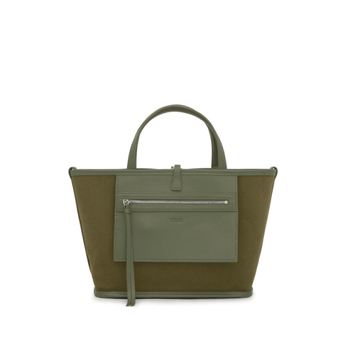capazo tous reversible double way manifesto verde | Bolsos Tous Oficial