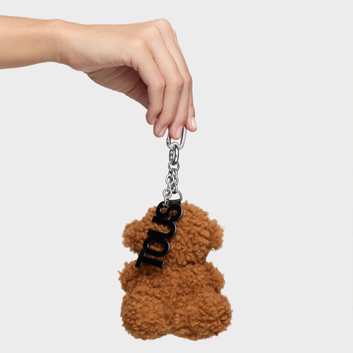 llavero Tous Bold Bear Fleece marron | llaveros Tous Oficial