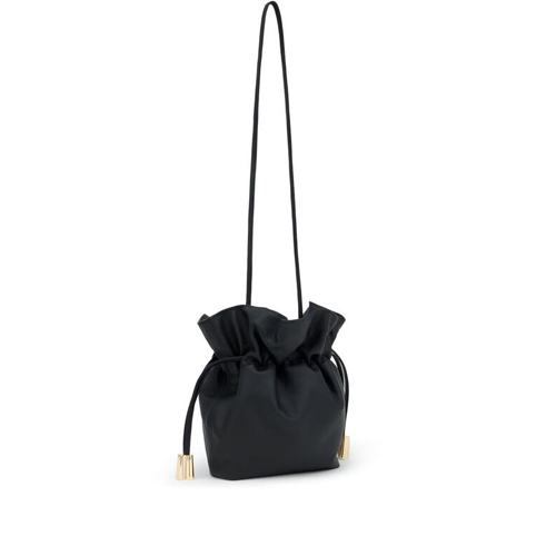 bombonera tous piel heritage negro | bolsos Tous Oficial