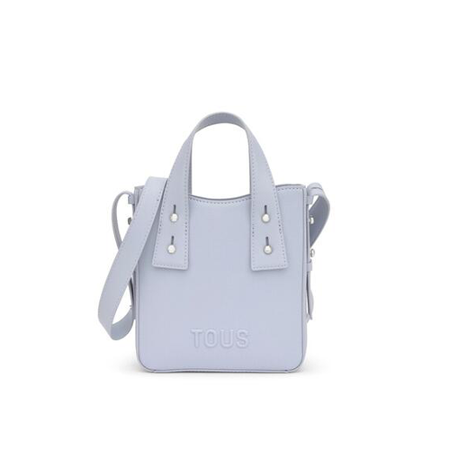 mini bolso tous back to basics azulado | bolsos Tous Oficial