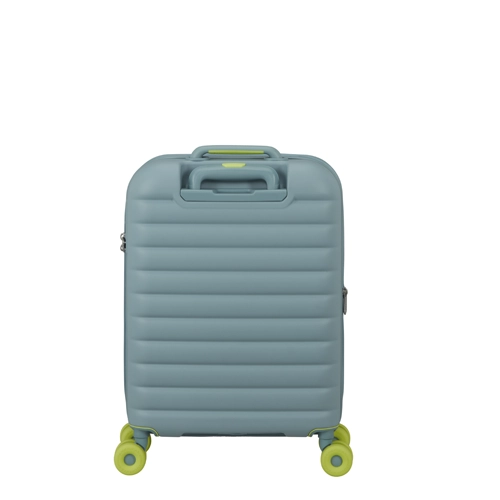 maleta american tourister cabina neovibe verde trasera | maletas rigidas american tourister