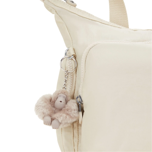 Bolso Kipling Gabb beige | Bolsos ligeros