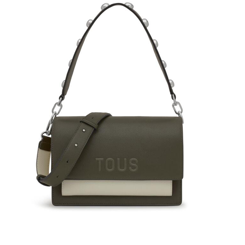 bandolera m tous audree saffiano caqui verde | Bolsos Tous Oficial