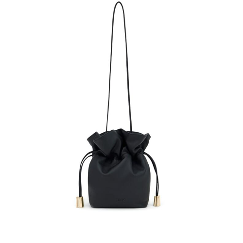 bombonera tous piel heritage negro | bolsos Tous Oficial