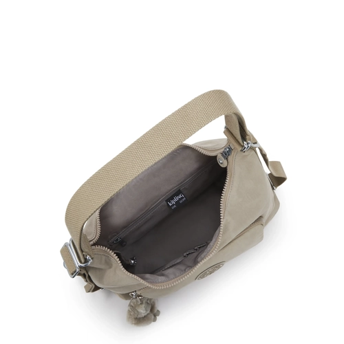 mochila bolso kipling yenna taupe | bolsos mochilas kipling