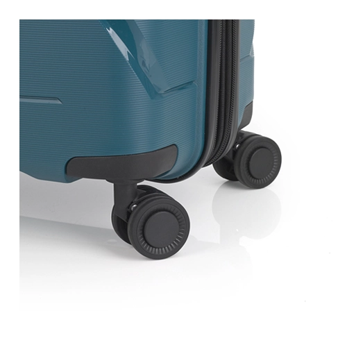 maleta gabol cabina origami turquesa ruedas | maletas cabina gabol